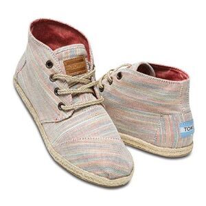 TOMS Pilar Stripe Rope Desert Botas - Size 7.5